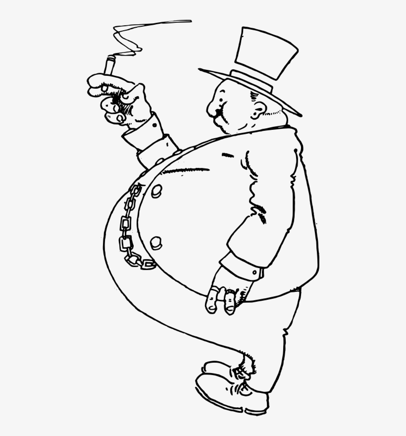 Businessman Medium Image Png - Fat Business Man Png, transparent png