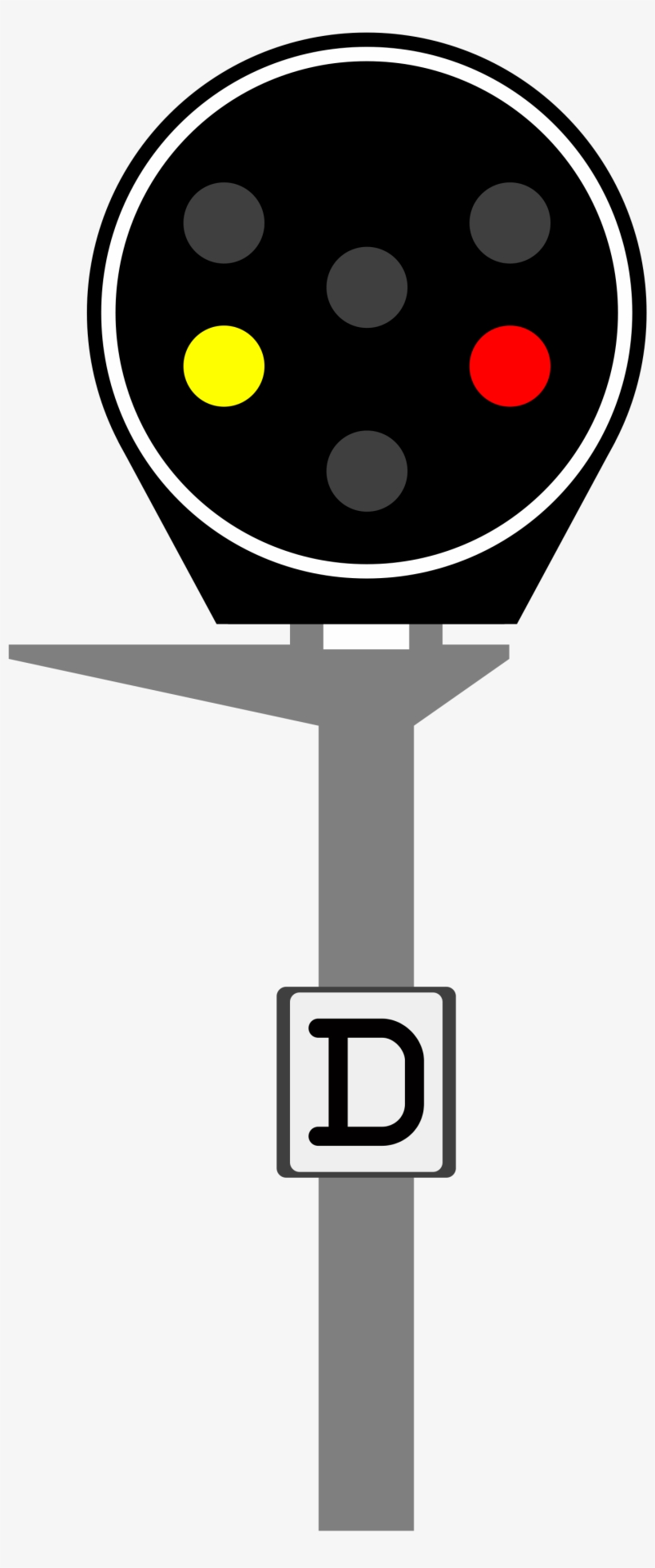 Traffic Light Cartoon 13, Buy Clip Art - Disque Sncf, transparent png