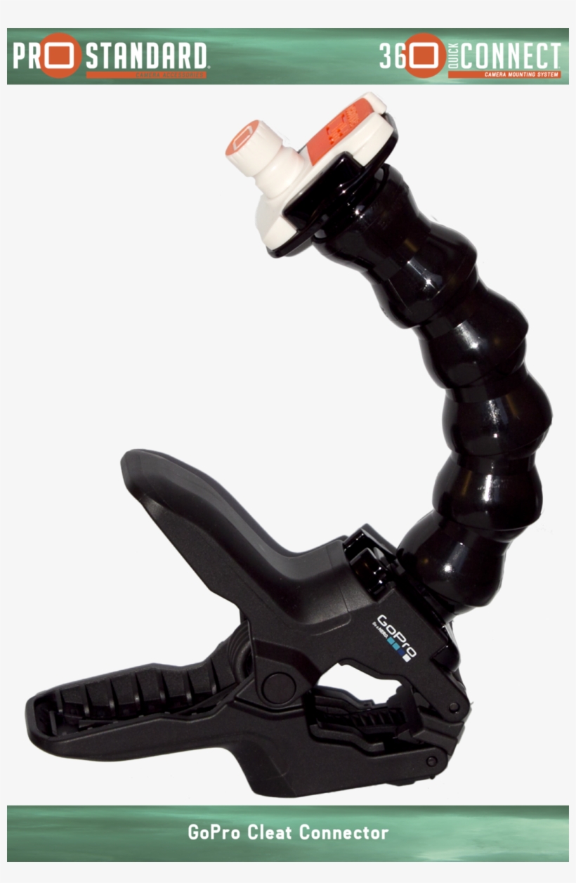 360 Quick Connect Gopro Cleat Connector For Gopro Cameras - Gopro, transparent png