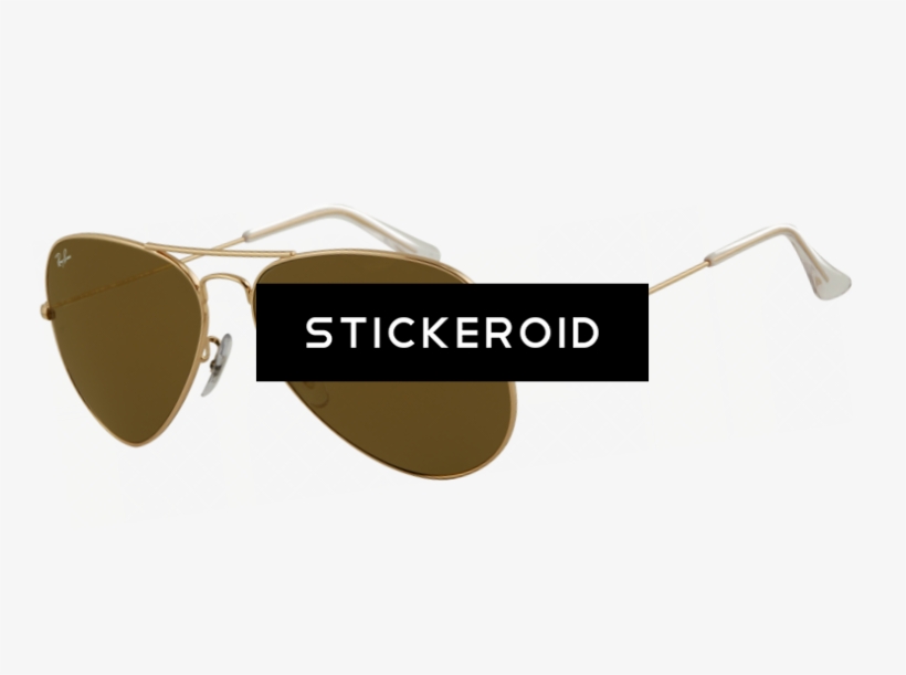 Aviator Sunglasses - Reflection, transparent png