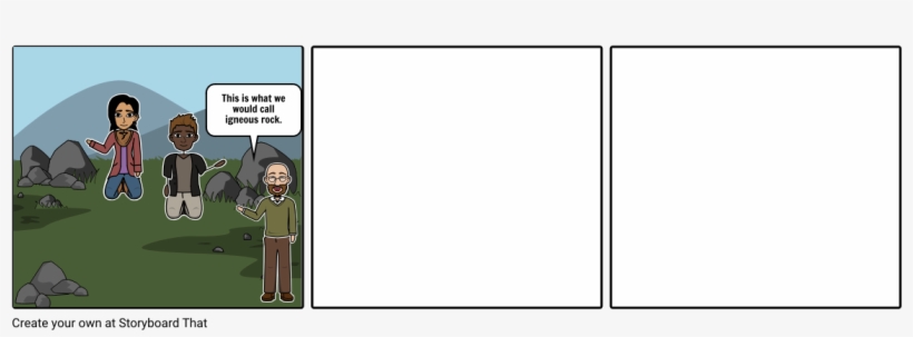 Rock Cycle Field Trip - Cartoon, transparent png