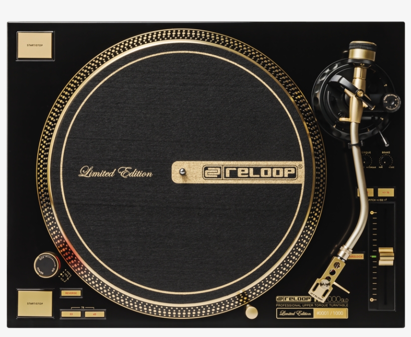 The Evolution Of The Technics Sl-1200 Turntable An - Reloop Rp-7000 Gold Edition, transparent png