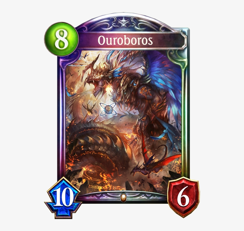 Unevolved Ouroboros Evolved Ouroboros - Shadowverse Black Iron Soldier, transparent png