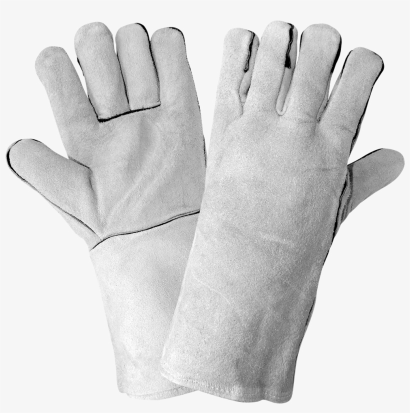 Economy Split Cowhide Welder Gloves - Global Glove 1200ge Welding Glove 1200ge, Lg, Size, transparent png
