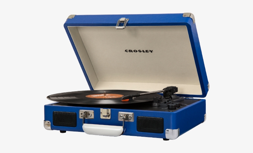 Cruiser Deluxe Portable Turntable - Cruiser Deluxe Portable Turntable Blue, transparent png
