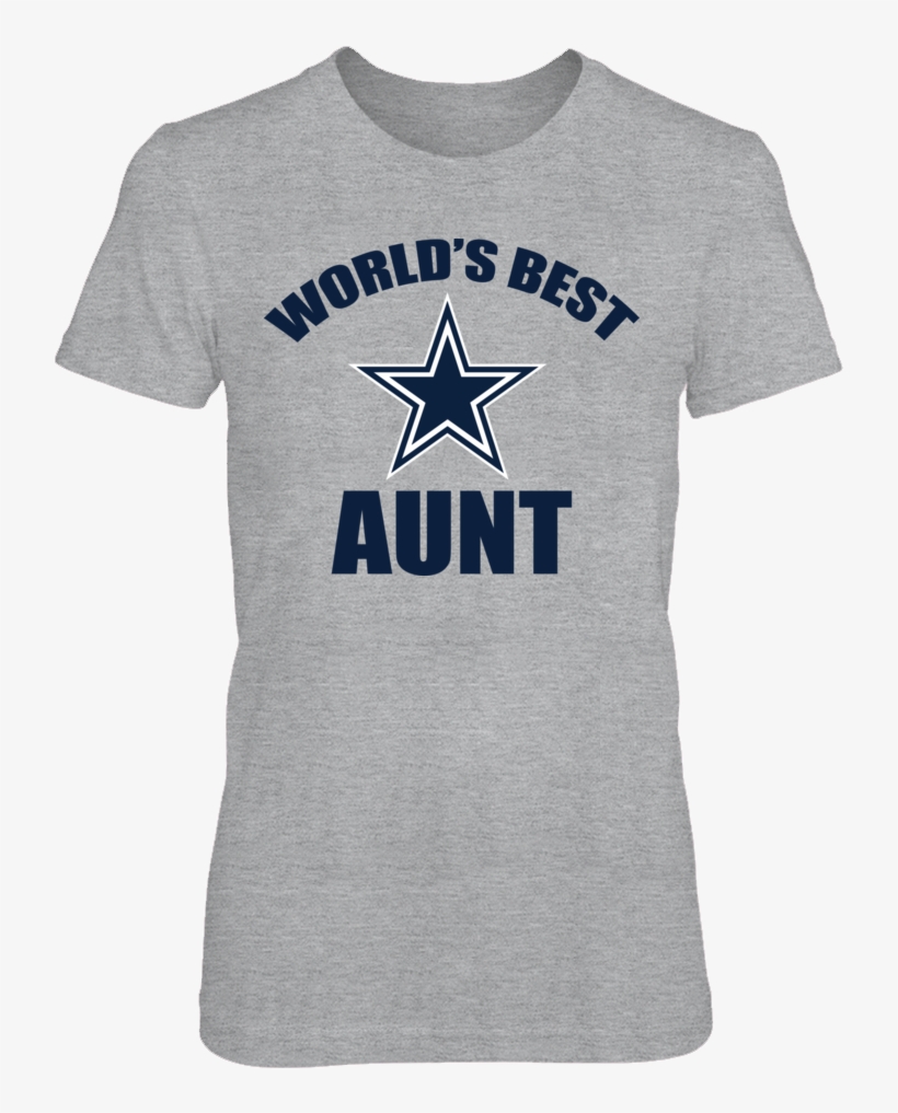 Dallas Cowboys World's Best Aunt T-shirt, World's Best - Dallas Cowboys Pop Up Fan ..., transparent png