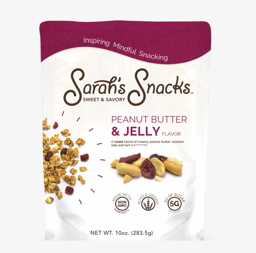 Peanut Butter And Jelly Snacks - Sarah's Sweet & Savory Snacks, transparent png