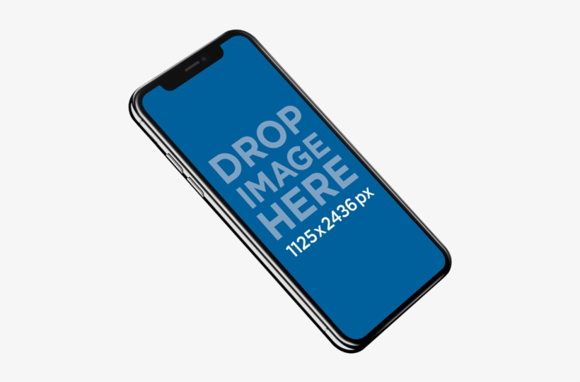Iphone X In Hand Mockup Psd, transparent png