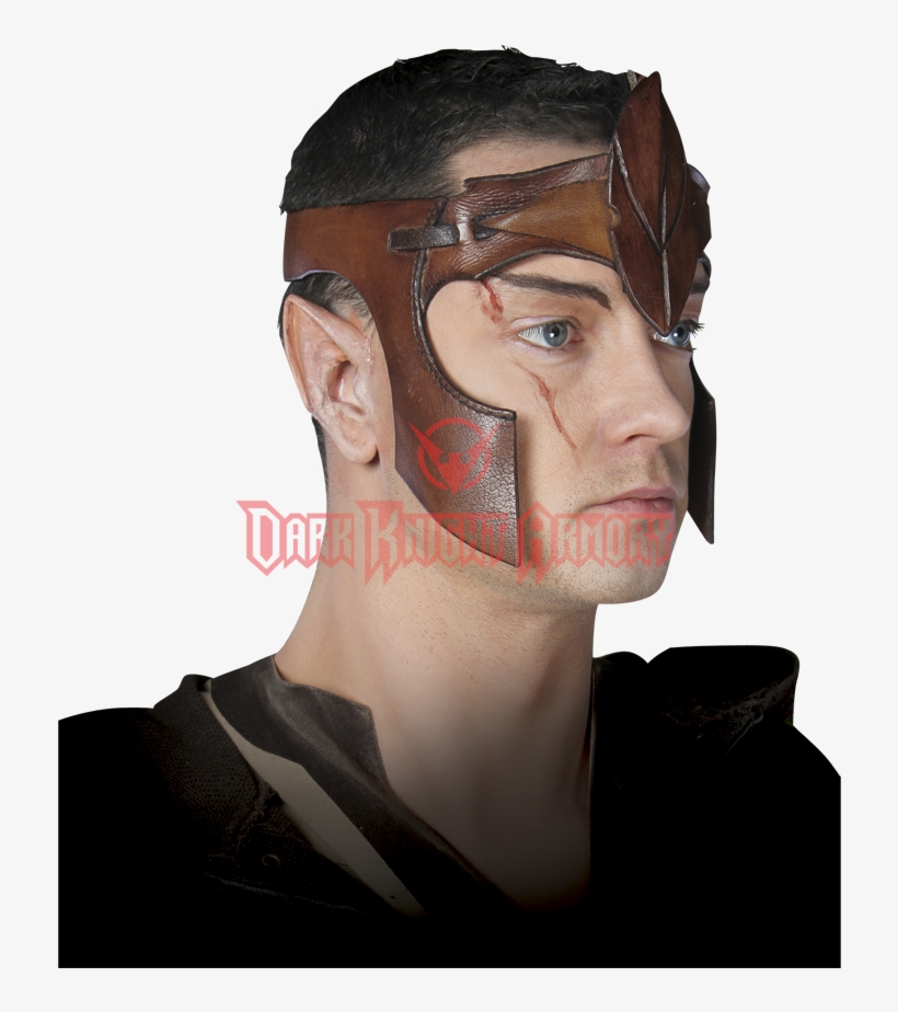 Short Elven Ear Prosthetics - Man, transparent png