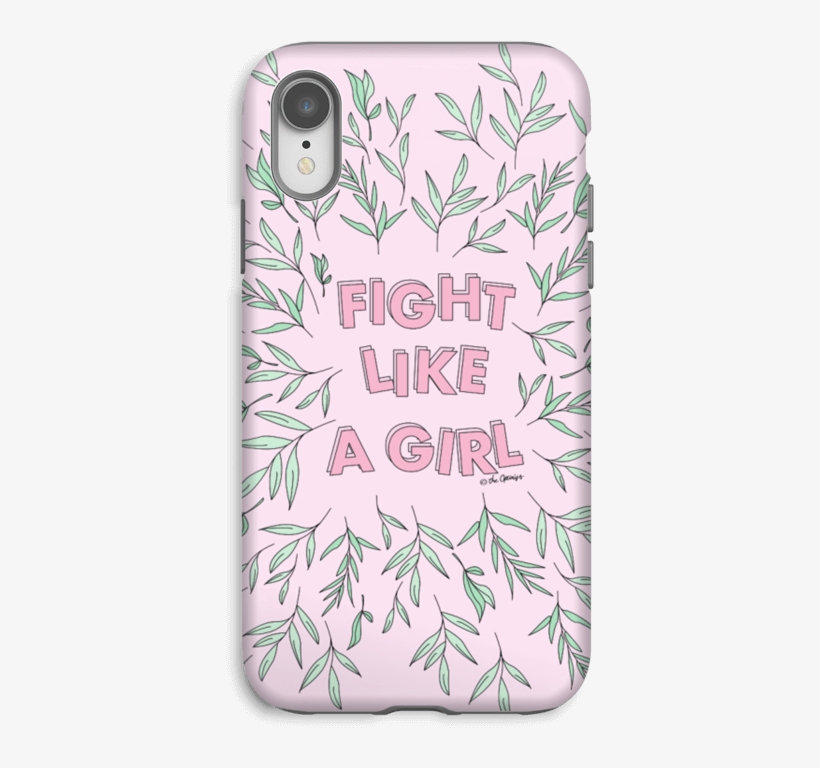 Fight Like A Girl Case Iphone Xr Tough - Apple Iphone 8 Plus, transparent png