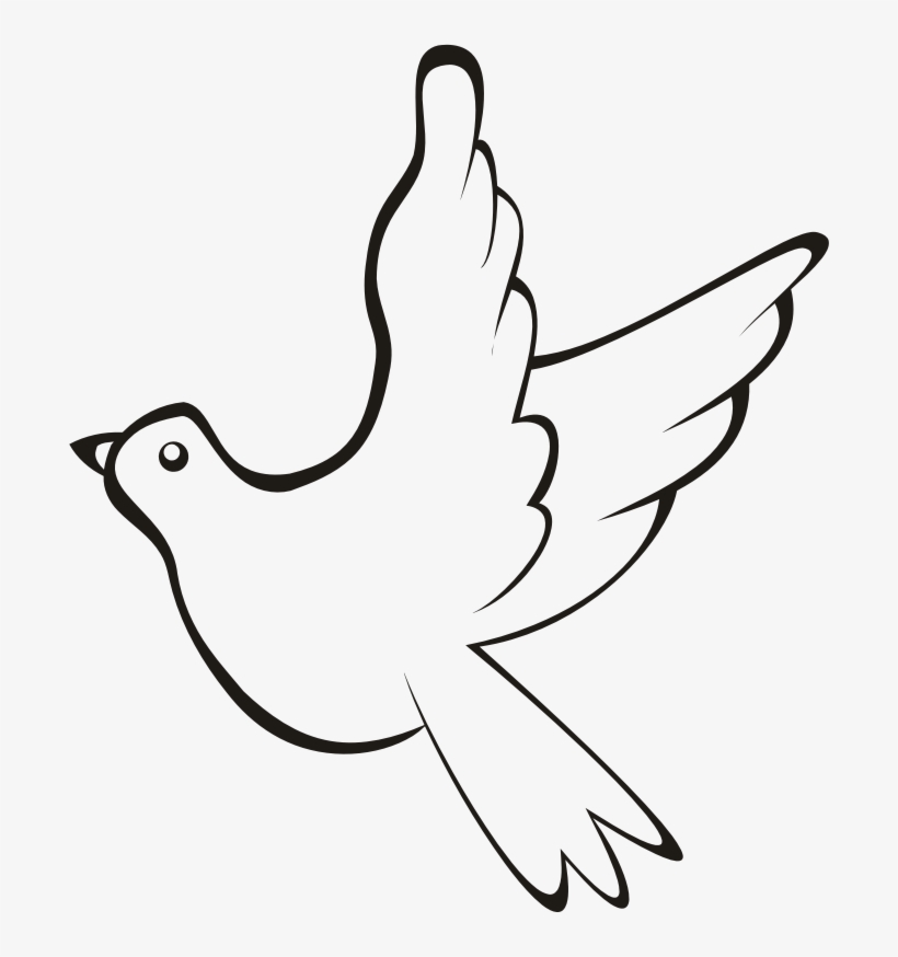 Bird In Flight 3 - Clip Art, transparent png