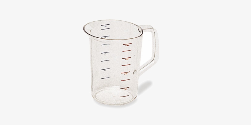 Bouncer Measuring Cup, 4 Qt, Rubbermaid Fg321800clr - Jug, transparent png