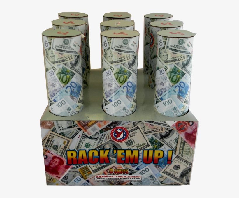 Rack 'em Up 3″ - Shot, transparent png