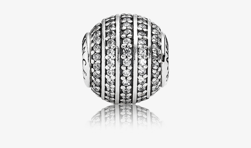 Sterling Silver With Clear Cz - Pandora 796022cz Essence Confidence Charm, transparent png