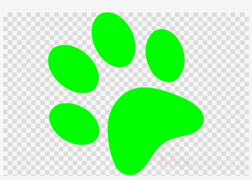 Dog Paw Logo Green Clipart Dog Paw Clip Art - Christmas Pusheen Png, transparent png