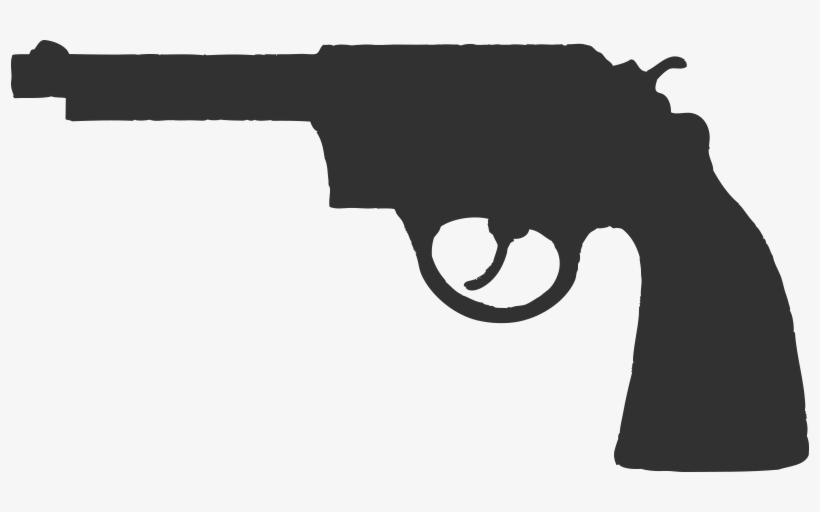 Call Today For The Highest Quality Firearms, Ammunition - Revolver Silhouette Clip Art, transparent png