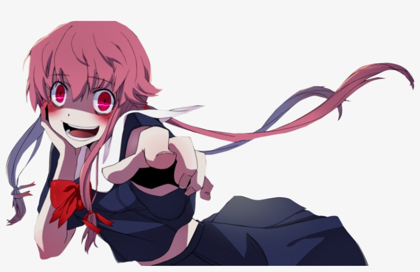 Anime Which Of My Favorite Horror Animes Is Your Favorite - Mirai Nikki Yuno Png, transparent png