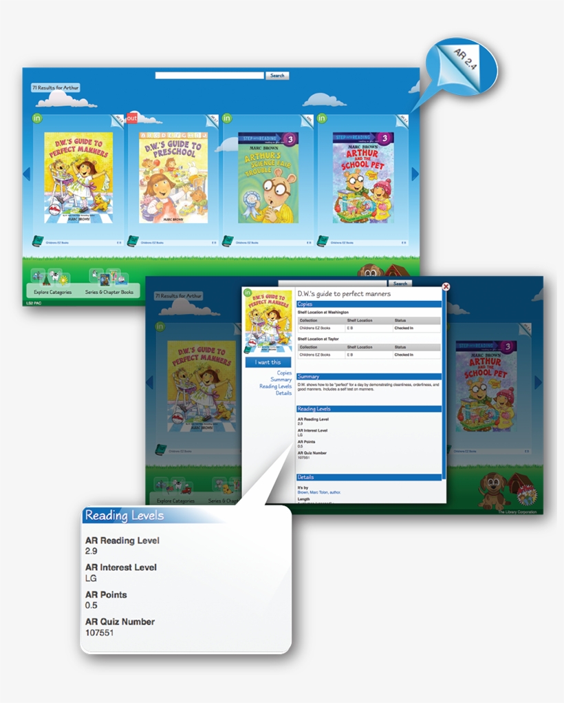 Ls2kids-readinglevels - D.w.'s Guide To Perfect Manners [book], transparent png