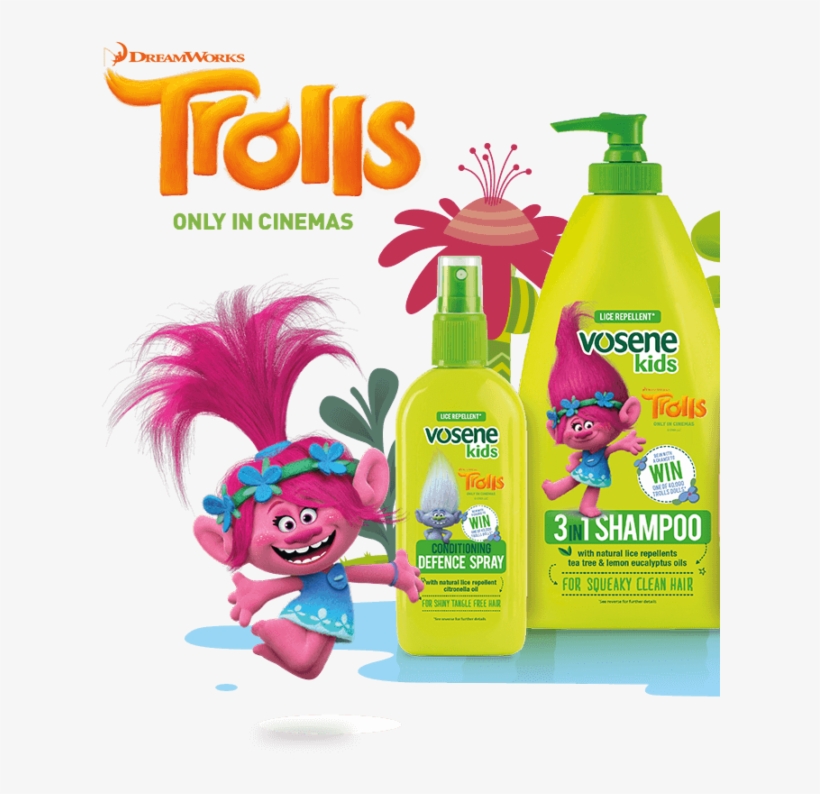You Might Be Wondering What Trolls, Vosene Kids Shampoo - Vosene Lice Repellent Shampoo, transparent png