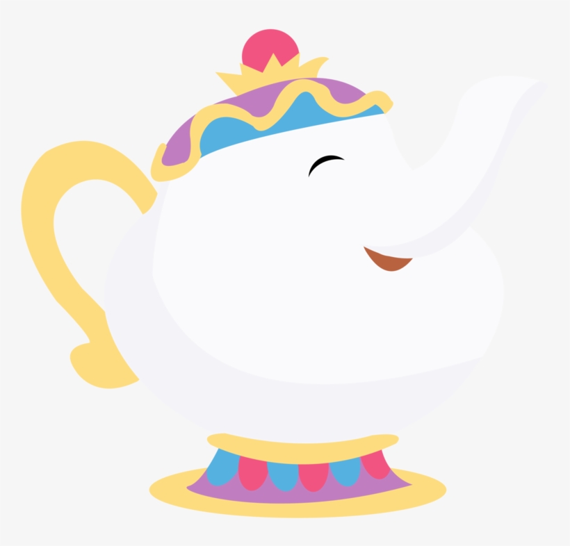 Kammy Troquinhas - Dibujo Tetera Bella Y Bestia, transparent png