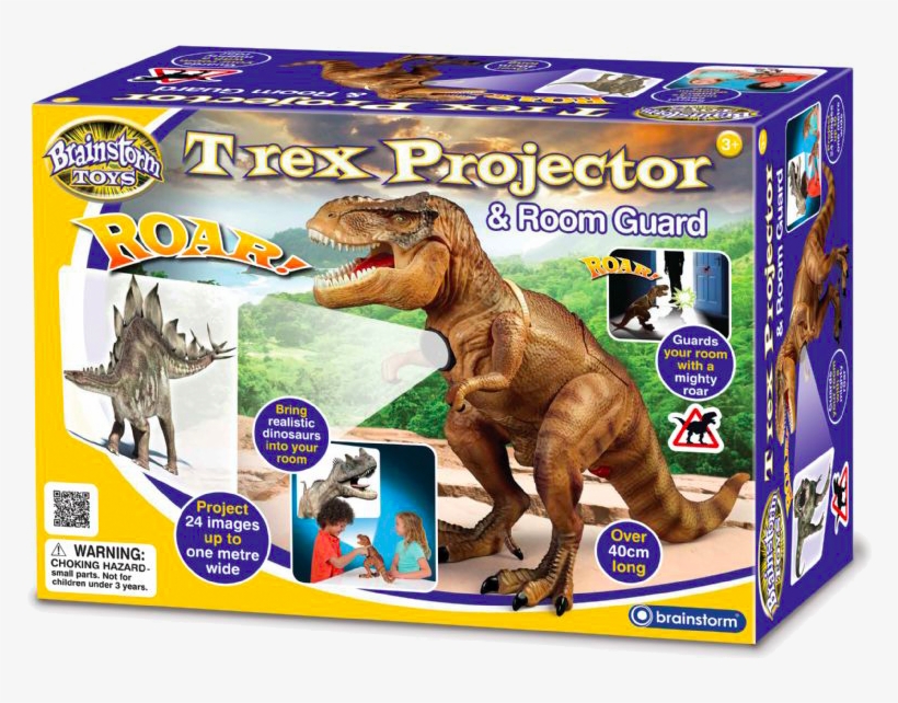 T-rex Projector & Room Guard - Brainstorm T Rex Projector & Room Guard, transparent png