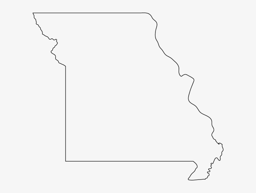 Outline Of Missouri - Missouri, transparent png