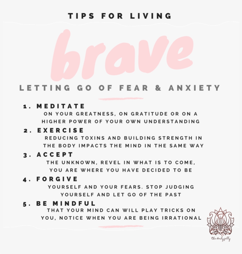 Tips For Living Brave, transparent png