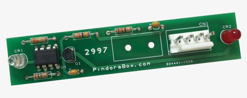 Sega/stern Opto Receiver Circuit Board - Printed Circuit Board, transparent png