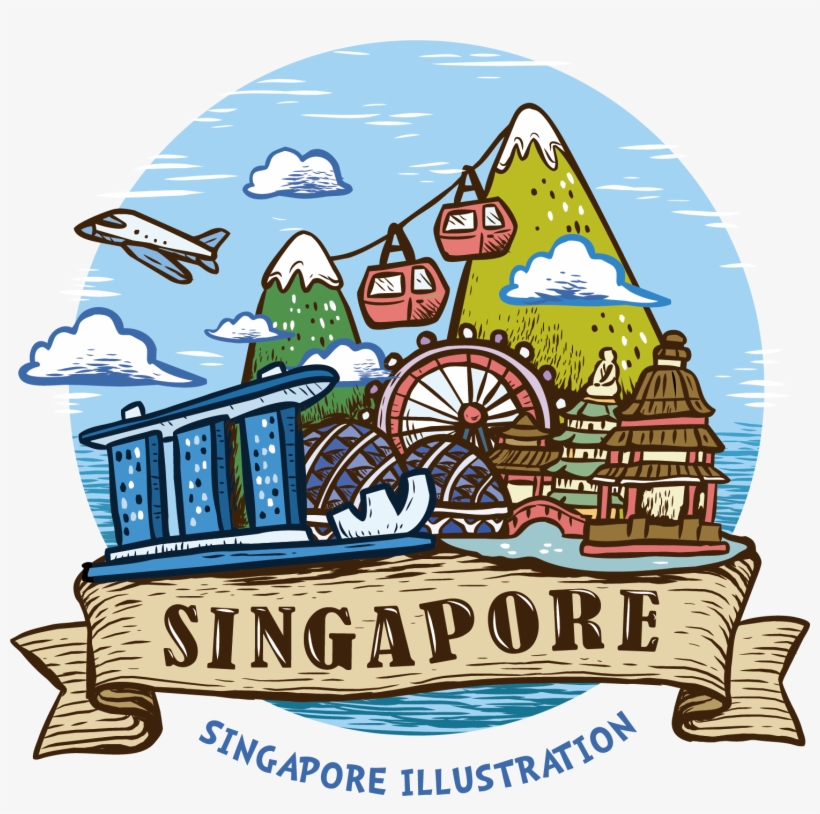 Clip Technology Vector Art Graphic Download - Singapore Merlion Clipart, transparent png