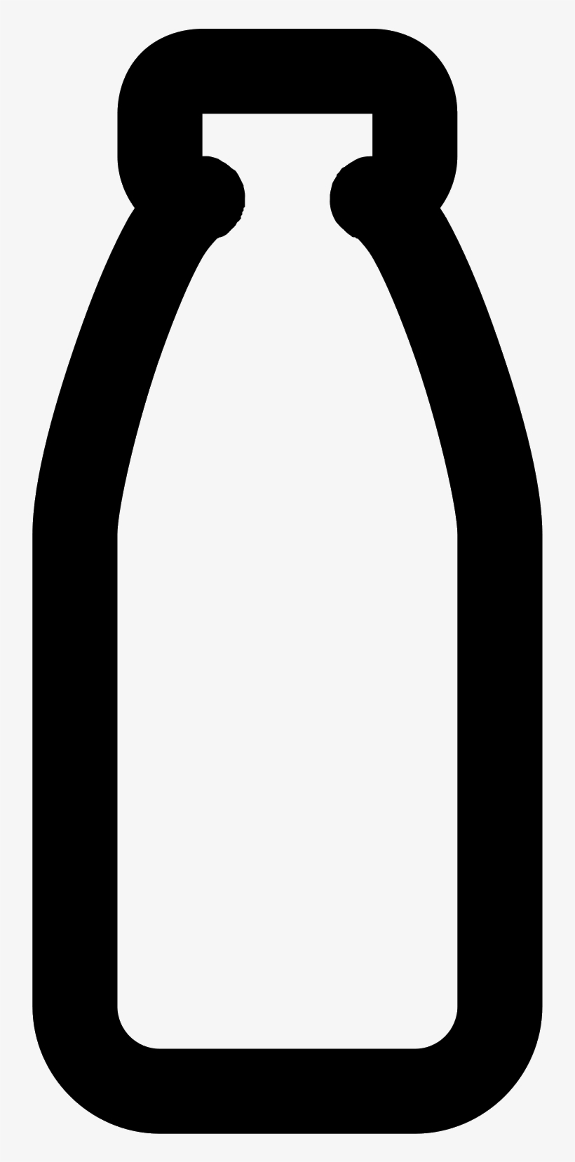 Milk Bottle Icon - Bottle Icon Png, transparent png