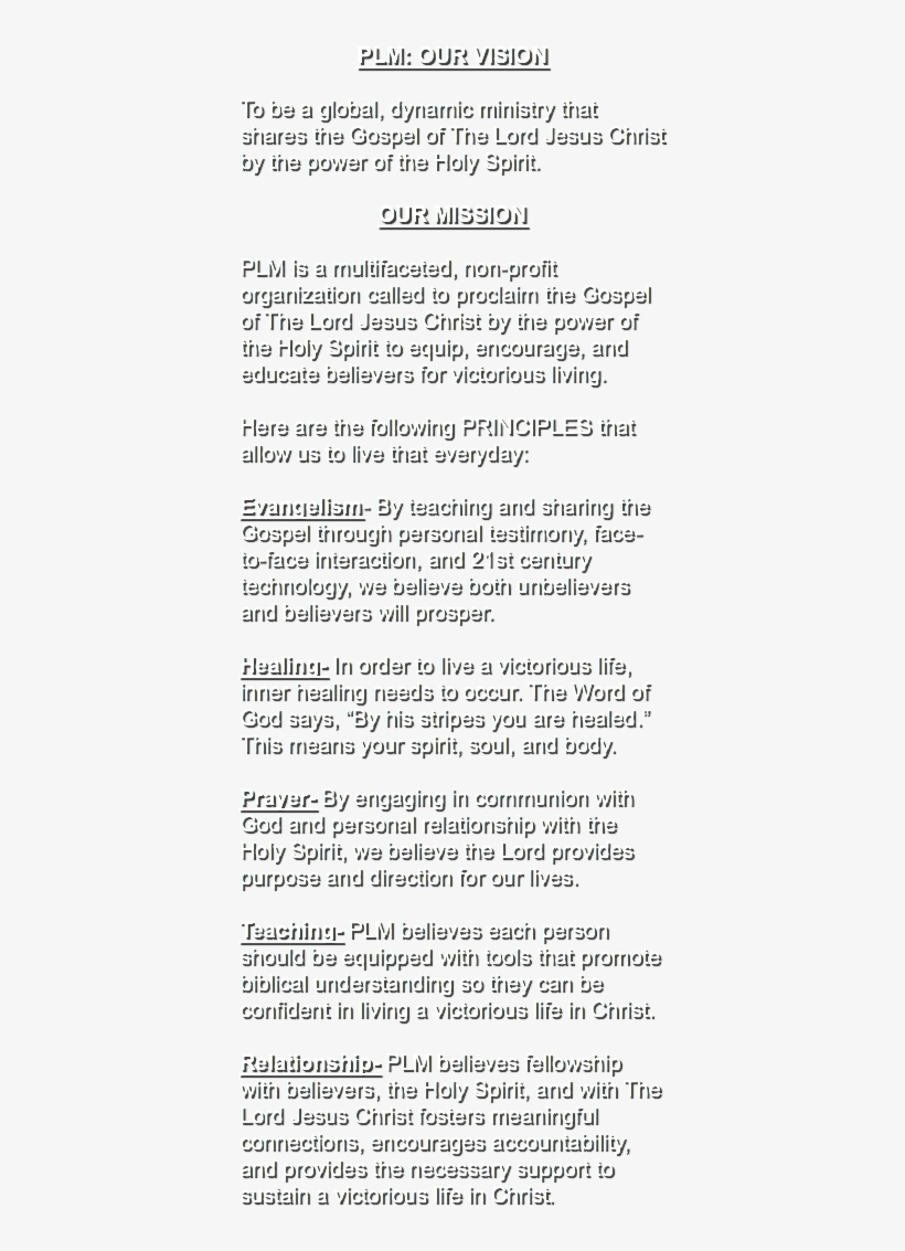 Our Vision To Be A Global, Dynamic Ministry That Shares - Cold Urticaria, transparent png