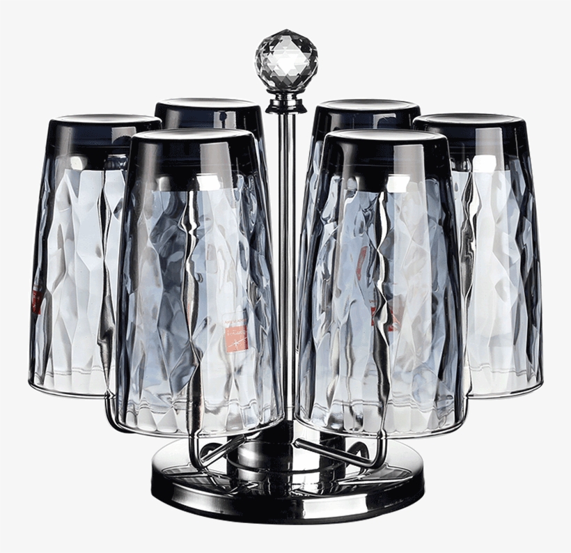 Bormioli Rocco Import Diamond Glass Cup Cup 6 Pack - Cup, transparent png