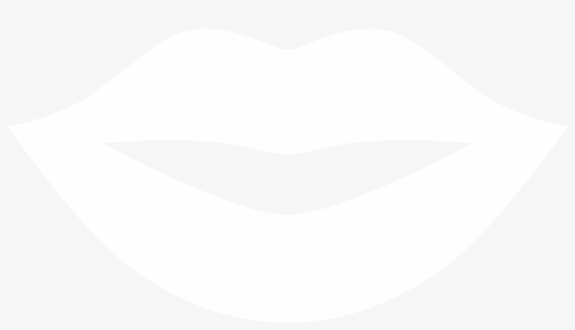 White Lips Icon Png, transparent png