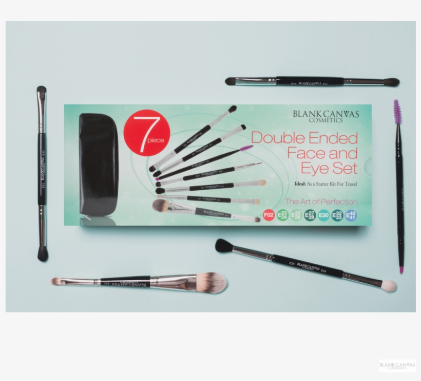 Entire Double Ended Brush Collection With Free Travel - Canvas, transparent png