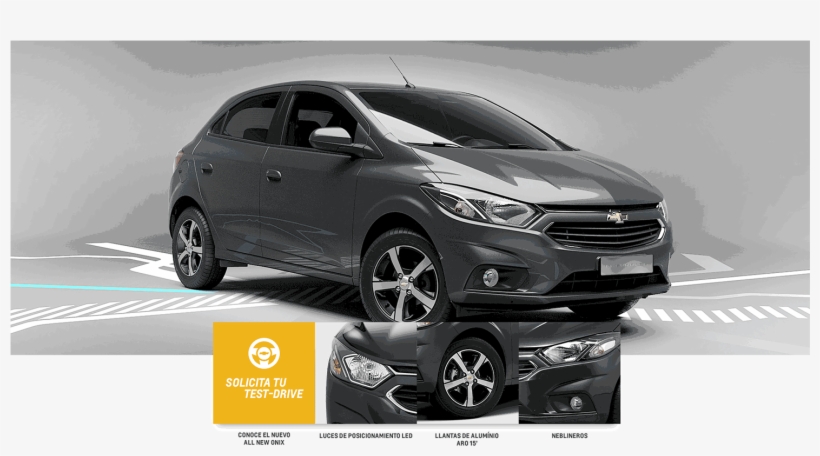 Chevrolet Onix Es Un Auto Con Personalidad - Onix Con Llantas Deportivas, transparent png