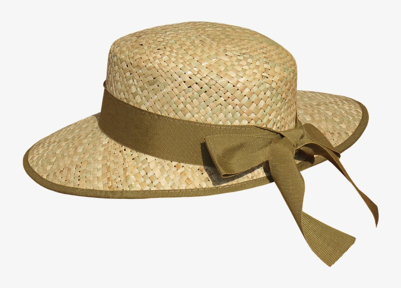 Collection Of Straw Hat Cliparts - Beach Hat Transparent Background, transparent png