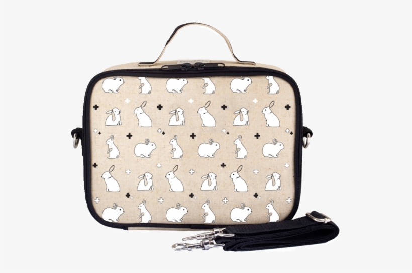 Soyoung Lunchbox Bunny Tile - Soyoung Pink Fawn Lunch Box, Raw Linen, transparent png