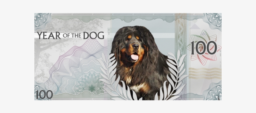 Here A Thin, Flexible And Rectangular Silver Note Mimics - Dog, transparent png