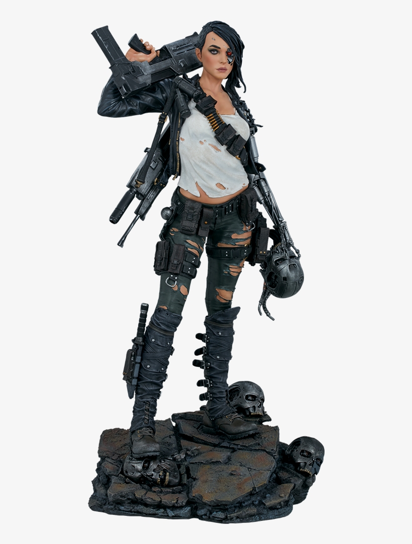 Rebel Terminator Premium Format™ Figure - The Terminator, transparent png
