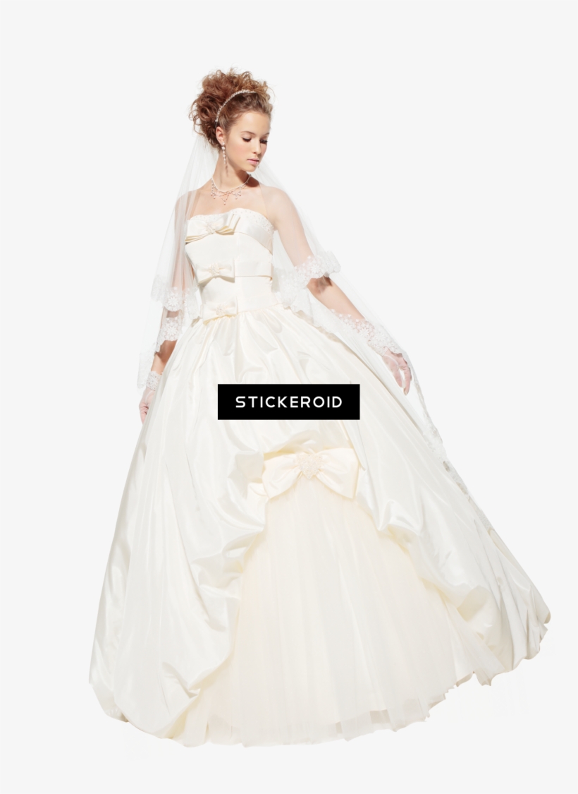Wedding Dress - Gown, transparent png