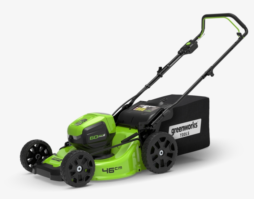 Lawn Mower - 80v Greenworks Gd80lm51sp, transparent png
