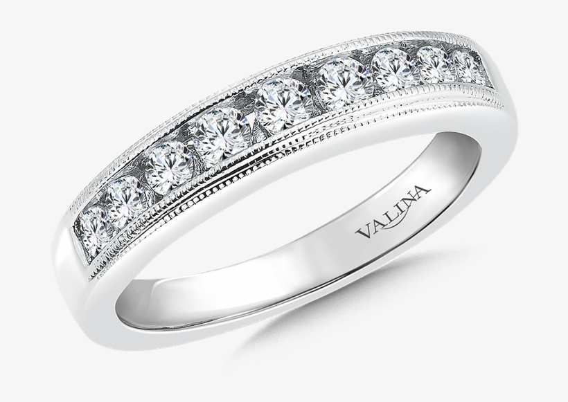 Valina Wedding Band Valina Wedding Band - Platinum, transparent png