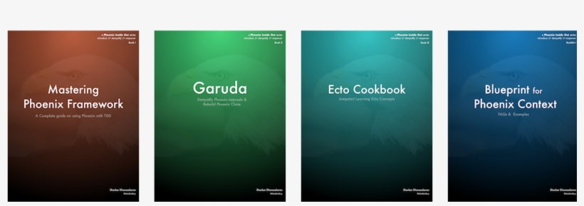 Cover - Phoenix Framework Book, transparent png