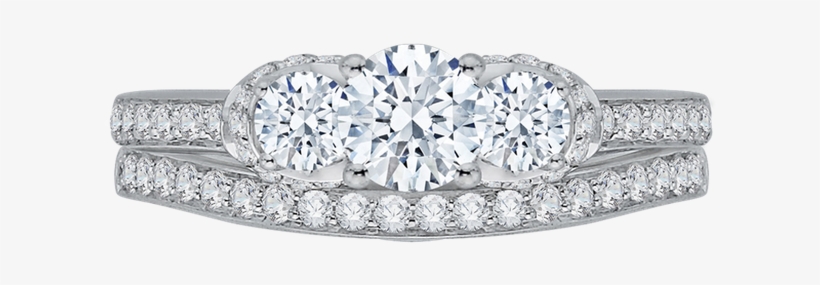 Promezza 14k White Gold Promezza Engagement Set - Tacori Ht254625rd8 Pave Diamond Engagement Ring In, transparent png