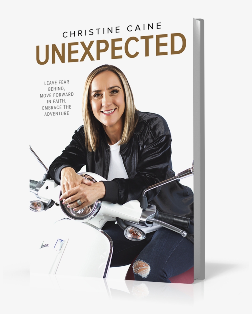 Unexpected Book - Unexpected Christine Caine, transparent png