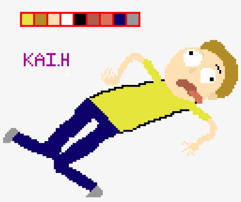 Mega Pixel Morty - Morty Smith, transparent png