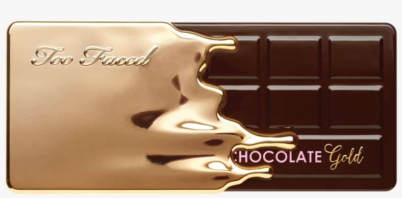 Chocolate Gold Eyeshadow Palette - Gold Chocolate Bar Palette, transparent png