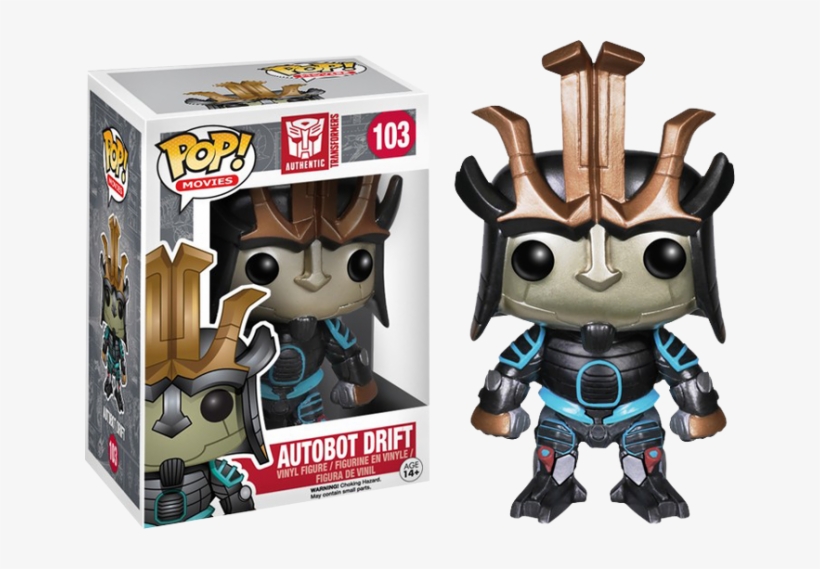 Autobot Drift Pop Vinyl Figure - Pop Funko Transformers, transparent png