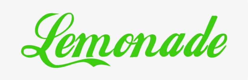 16 Free Printable Lemonade Stand Decorations - Coca Cola Similar Font, transparent png