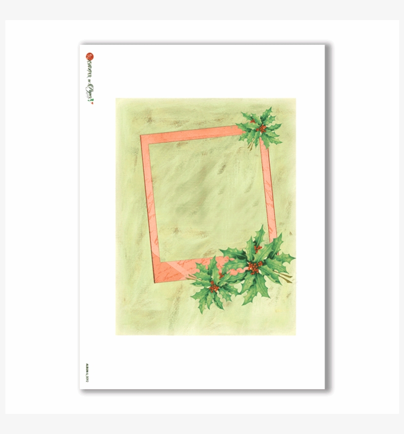 Rice Paper Album For Decoupage - Picture Frame, transparent png